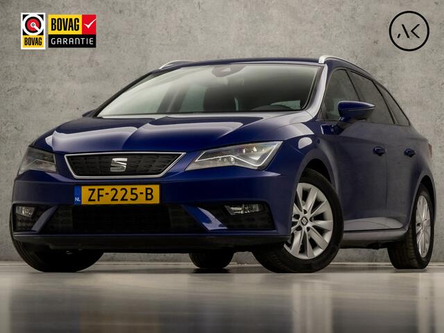 Seat LEON ST 1.0 EcoTSI Intense Sport Automaat (APPLE CARPLAY, NAVIGATIE, CLIMATE, GETINT GLAS, LED KOPLAMPEN, SPORTSTOELEN, TREKHAAK, CAMERA, PARKEERSENSOREN, NIEUWSTAAT)