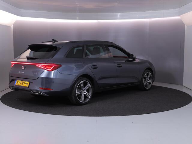 Seat LEON Sportstourer 1.5 TSI e-Hybrid FR PHEV First Edition 204 pk Automaat | Verlengde garantie | Navigatie | Parkeersensoren | Achteruitrijcamera | Adaptieve cruise control |
