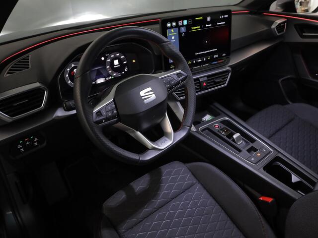 Seat LEON Sportstourer 1.5 TSI e-Hybrid FR PHEV First Edition 204 pk Automaat | Verlengde garantie | Navigatie | Parkeersensoren | Achteruitrijcamera | Adaptieve cruise control |