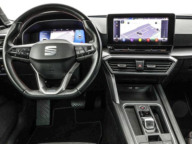 Seat LEON Sportstourer 1.0 eTSI 110pk DSG FR Business · Camera · P-Sensoren · Dodehoek Detectie · Parkeer Assistent · Apple/Android Car Play · 18'' Inch · Garantie t/m 13-11-2027 of 100.000km