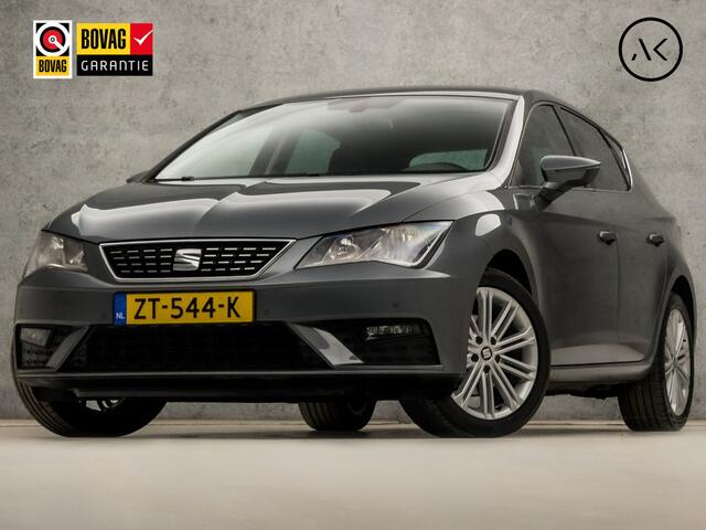 Seat LEON 1.4 TSI Sport (APPLE CARPLAY, CLIMATE, KEYLESS, SFEERVERLICHTING, GETINT GLAS, SPORTSTOELEN, LM VELGEN, CRUISE, NIEUWSTAAT)