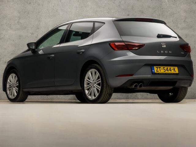 Seat LEON 1.4 TSI Sport (APPLE CARPLAY, CLIMATE, KEYLESS, SFEERVERLICHTING, GETINT GLAS, SPORTSTOELEN, LM VELGEN, CRUISE, NIEUWSTAAT)