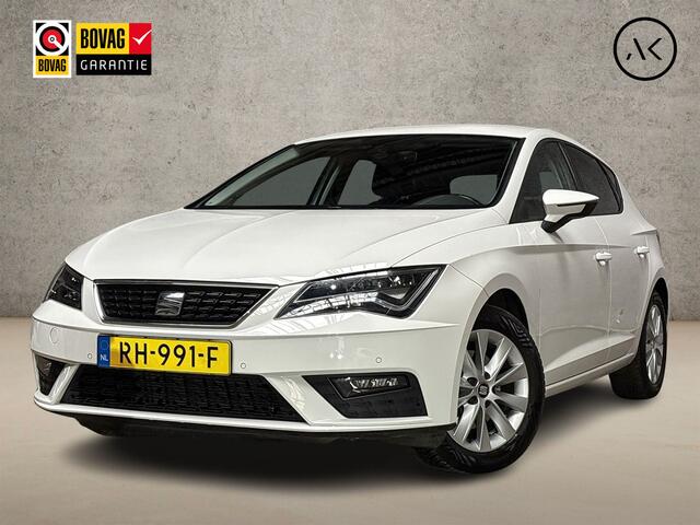 Seat LEON 1.4 Sport (APPLE CARPLAY, NAVIGATIE, CLIMATE, GETINT GLAS, SPORTSTOELEN, LM VELGEN, CRUISE, NIEUWE APK, NIEUWSTAAT)