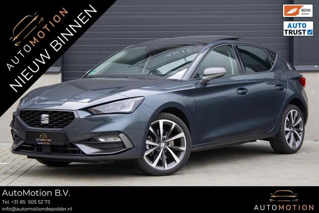 Seat LEON 1.4 TSI eHybrid PHEV FR PANO STOELVERWARMING SFEERVERLICHTING