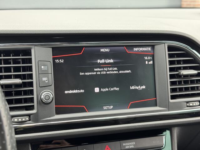 Seat LEON ST 1.5 TSI FR Business Intense | LED | Full link | Stoelverw | Digital dash | Leer | Camera | Allseason | Rijklaar met nieuwe apk