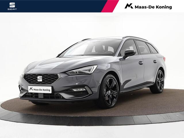 Seat LEON Sportstourer 1.5 TSI e-Hybrid 204pk DSG FR Business · Camera · Matrix LED · Inklap. Trekhaak · Side Assist · Stuur- & Stoelverwarming · Parkeerassistent · Garantie t/m 18-06-2029 of 100.000km