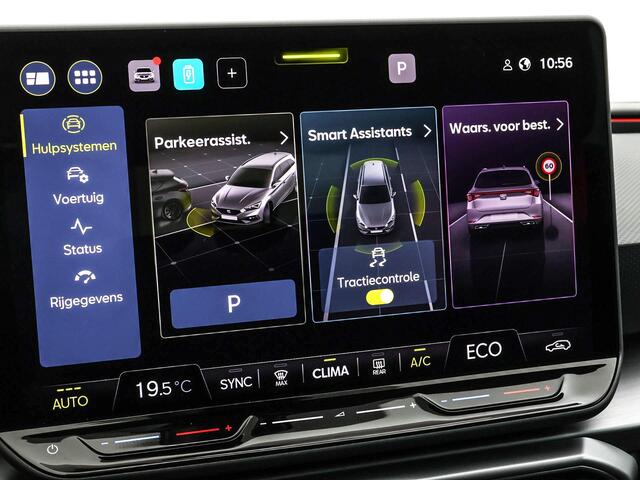 Seat LEON Sportstourer 1.5 TSI e-Hybrid 204pk DSG FR Business · Camera · Matrix LED · Inklap. Trekhaak · Side Assist · Stuur- & Stoelverwarming · Parkeerassistent · Garantie t/m 18-06-2029 of 100.000km