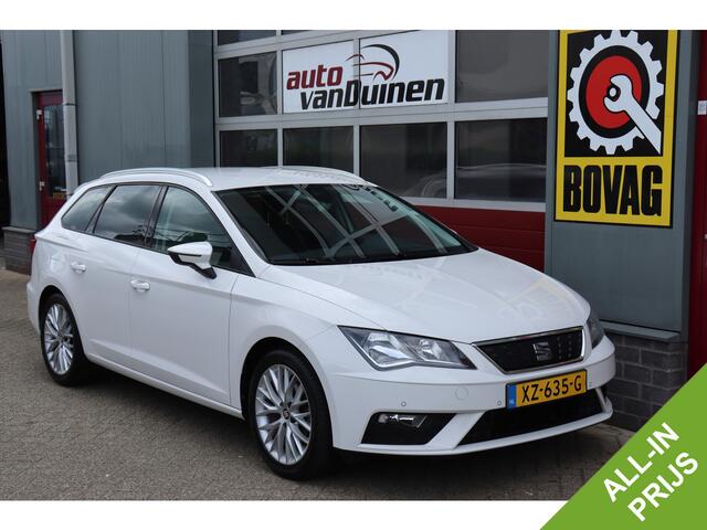Seat LEON ST 1.0 EcoTSI Style Business Intense O.a: Pdc, Camera, Park.hulp, 17 Inch L.m., Key-Less, Clima, Cruise, Carplay, etc.. Rijklaar! All-in prijs.