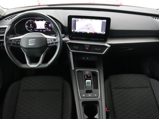 Seat LEON 1.4 TSI eHybrid PHEV FR | SOH 97,5% | Stoelverwarming | Adaptive cruise | Sfeerverlichting | Navigatie | Parkeerhulp | Full LED | Stuurverwarming | Bluetooth | Plug In