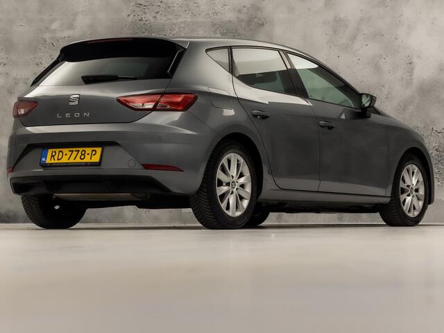 Seat LEON 1.0 TSI Sport (APPLE CARPLAY, GROOT NAVI, CLIMATE, PARKEERSENSOREN, KEYLESS, SPORTSTOELEN, GETINT GLAS, CRUISE, NIEUWSTAAT)