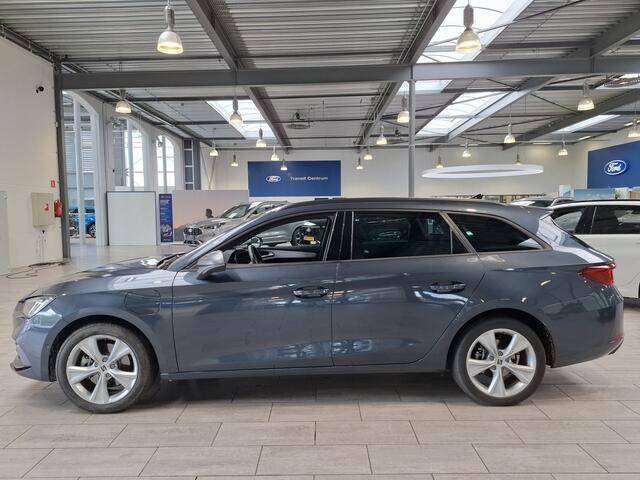 Seat LEON Sportstourer 1.5 TSI e-Hybrid 204pk FR Business | Trekhaak | Stoel- en stuurwiel verwarming | Adapt. Cruise | Camera | 1/2 leer | Fabrieksgarantie t/m 05-2029 |