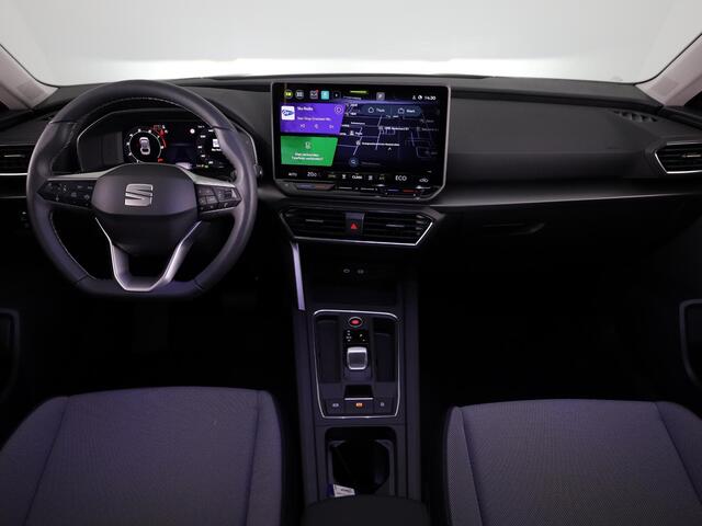Seat LEON 1.5 TSI e-Hybrid Style Business Intense | Midnight Black Metallic | Technology pack | Verwarm. Stuur + Stoelen | Matrix LED Koplampen | Keyless Entry | Draadloze Carplay