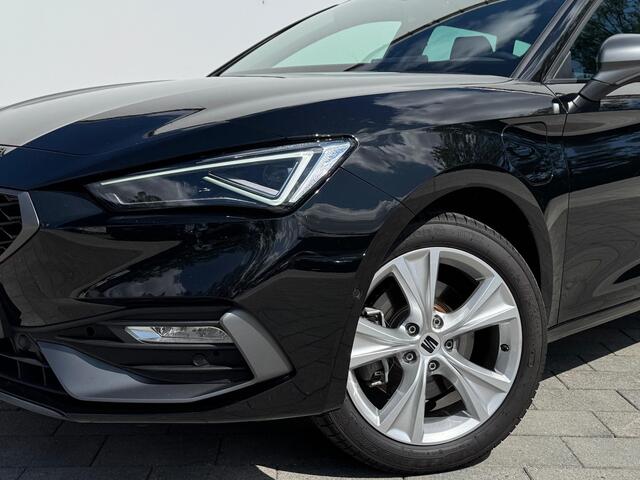 Seat LEON Sportstourer 1.5 TSI e-Hybrid 204pk FR Business | Trekhaak | Stoel- en stuurwiel verwarming | Adapt. Cruise | Camera | 1/2 leer | Fabrieksgarantie t/m 05-2029 |