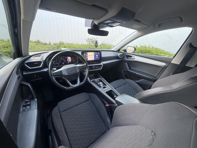 Seat LEON Sportstourer 1.4 eTSI FR DSG | Automaat | Klima | Dodehoek | Sfeer