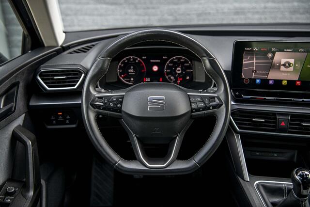 Seat LEON 1.0 TSi 110 pk Style Launch Edition | Elek. Trekhaak | Camera | Stoel-/Stuurwielverwarming