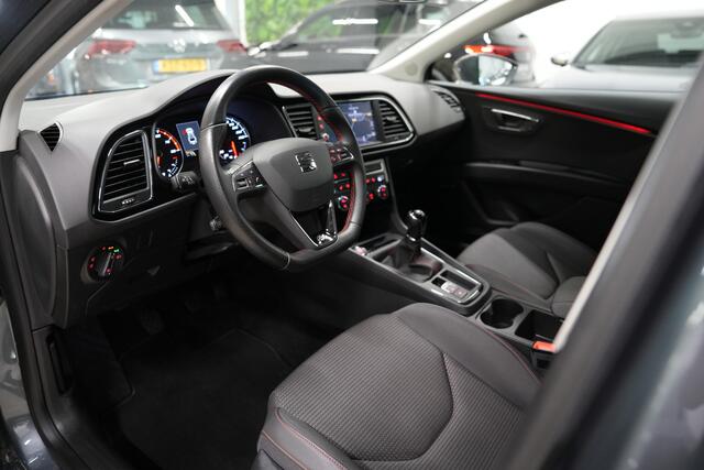 Seat LEON ST 1.4 TSI FR 150PK * Trekhaak - ACC - Lane - Keyless - LED - Sound - 18" - DAB - App *