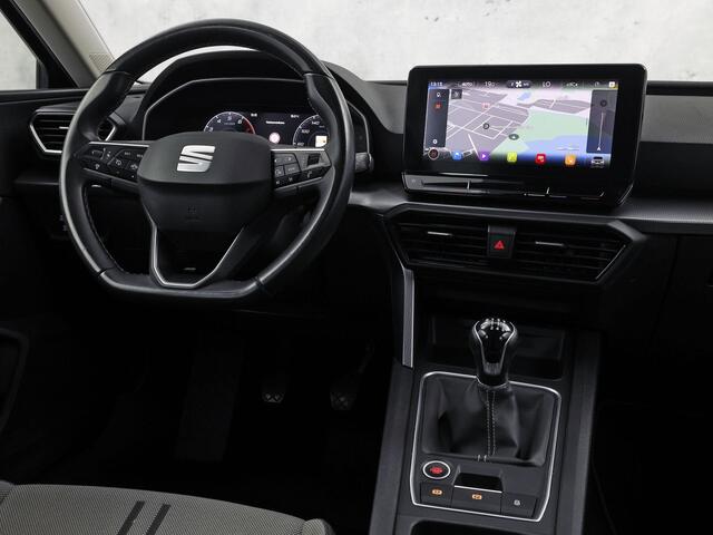Seat LEON 1.5 TSI Sport (4 CILINDER, VIRTUAL COCKPIT, APPLE CARPLAY, GROOT NAVI, CAMERA, SPORTSTOELEN, GETINT GLAS, ADAPTIVE CRUISE, NIEUWSTAAT)