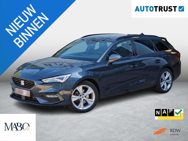Seat LEON Sportstourer 1.0 TSI FR Bus. Intense NL Auto|Dealer onderh.|Full LED|Carplay|Elek.klep|Stuurwiel Verw.|