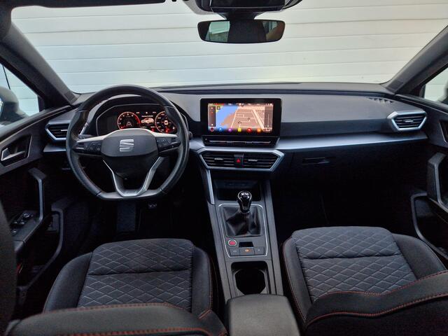 Seat LEON Sportstourer 1.0 TSI FR Bus. Intense NL Auto|Dealer onderh.|Full LED|Carplay|Elek.klep|Stuurwiel Verw.|