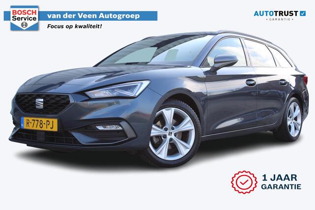 Seat LEON Sportstourer 1.0 eTSI FR Business | Incl. 12 maanden garantie | Cruise control | Climate control | Uitklapbare trekhaak | Lane assist | DAB radio | Navigatie | 100% dealer onderhouden |