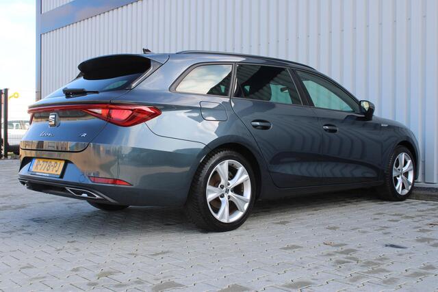 Seat LEON Sportstourer 1.0 eTSI FR Business | Incl. 12 maanden garantie | Cruise control | Climate control | Uitklapbare trekhaak | Lane assist | DAB radio | Navigatie | 100% dealer onderhouden |