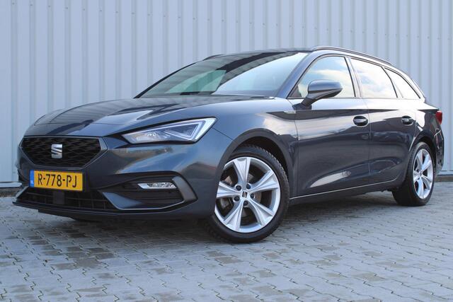 Seat LEON Sportstourer 1.0 eTSI FR Business | Incl. 12 maanden garantie | Cruise control | Climate control | Uitklapbare trekhaak | Lane assist | DAB radio | Navigatie | 100% dealer onderhouden |