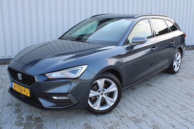 Seat LEON Sportstourer 1.0 eTSI FR Business | Incl. 12 maanden garantie | Cruise control | Climate control | Uitklapbare trekhaak | Lane assist | DAB radio | Navigatie | 100% dealer onderhouden |