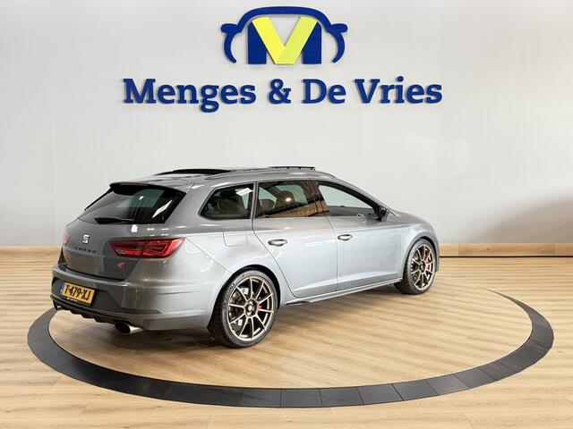 Seat LEON ST 2.0 TSI CUPRA 300PK Kuip Stoelen | Camera | Sfeer | Virtual | Panorama | Sparco | Adaptive Cruise | Isofix