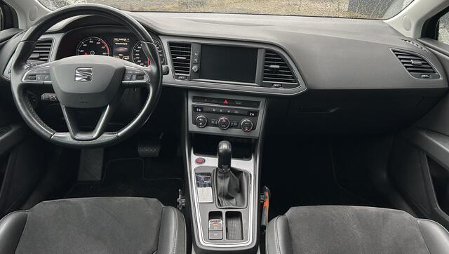 Seat LEON ST 1.0 EcoTSI Style Business Intense 116PK | AUTOMAAT | NL AUTO | NAP | Trekhaak | Led Koplampen | Sport Stoelen | Alcatara Bekleding | Apple Carplay/Android Auto | Navigatie | Apple Carplay | Android Auto | 2 Sleutels | APK tot 11-07-2027 |
