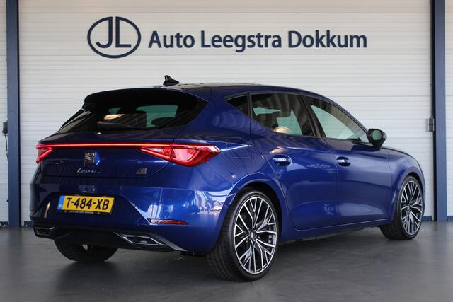 Seat LEON 1.4 TSI eHybrid PHEV FR SOH 92% | Trekhaak | Camera | Eibach | Adapt. Cruise | Carplay | Navi | Bluetooth | 19" LMV | PDC V+A