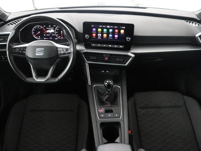 Seat LEON Sportstourer 1.5 TSI FR | Half leder | Cruise control | Climate control | Sfeerverlichting | Park assist | Carplay | Full LED | Virtueel dashboard | 18" velgen