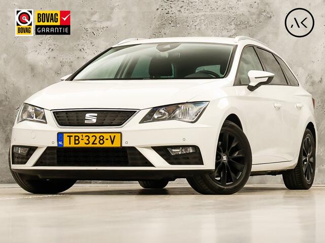 Seat LEON 1.0 EcoTSI Intense Sport Automaat (APPLE CARPLAY, NAVIGATIE, CLIMATE, KEYLESS, SPORTSTOELEN, PARKEERSENSOREN, GETINT GLAS, CRUISE, NIEUWSTAAT)