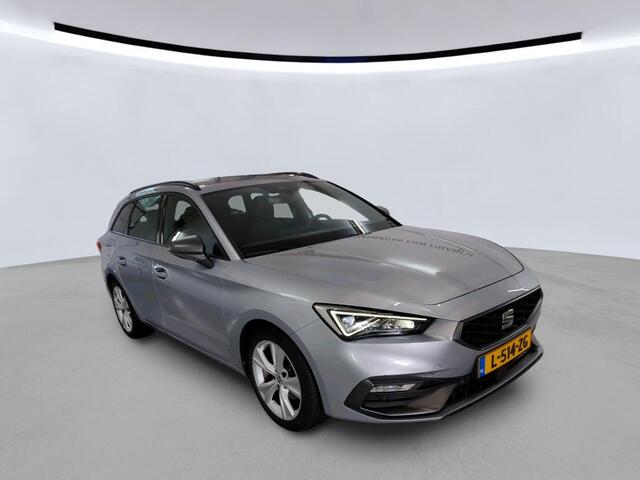 Seat LEON Sportstourer 1.5 eTSI FR Business Intense DSG Automaat / Beats audio / Navigatie / Clima / El A-Klep / LED verlichting / Parkeersensoren trans