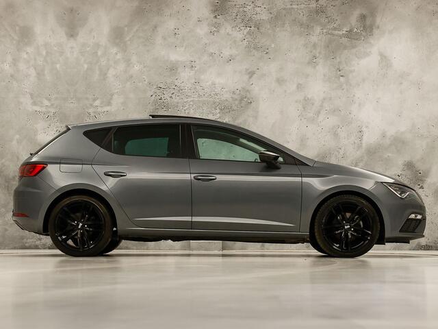 Seat LEON 1.4 TSI FR Intense Sport 150Pk Automaat (SCHUIFDAK, APPLE CARPLAY, KEYLESS, CAMERA, STOELVERWARMING, LEDER/ALCANTARA, GETINT GLAS, LED KOPLAMPEN, MODE KNOP, CRUISE, SFEERVERLICHTING, NIEUWSTAAT)