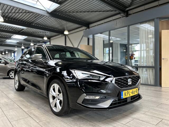 Seat LEON Sportstourer 1.5 TSI e-Hybrid 204pk FR Business PHEV | Trekhaak | Stoel- en stuurwiel verwarming | Adapt. Cruise | Camera | 1/2 leer | Fabrieksgarantie t/m 05-2028 | – foto 2