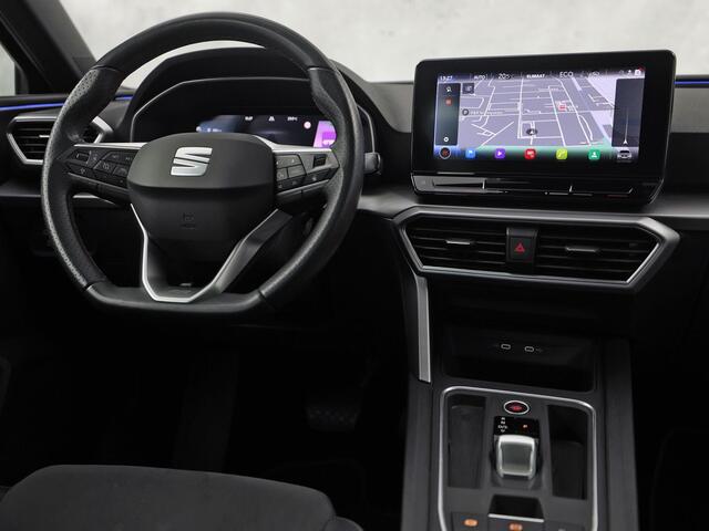Seat LEON 1.4 TSI eHybrid PHEV FR 204Pk Automaat (PANORAMADAK, SOH 97,5%, APPLE CARPLAY, MEMORY SEAT, LEDER/ALCANTARA, CAMERA, GETINT GLAS, KEYLESS, ADAPTIVE CRUISE, ZWART HEMEL, NIEUWSTAAT) – foto 7