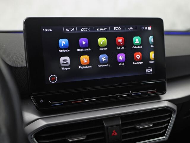 Seat LEON 1.4 TSI eHybrid PHEV FR 204Pk Automaat (PANORAMADAK, SOH 97,5%, APPLE CARPLAY, MEMORY SEAT, LEDER/ALCANTARA, CAMERA, GETINT GLAS, KEYLESS, ADAPTIVE CRUISE, ZWART HEMEL, NIEUWSTAAT) – foto 9