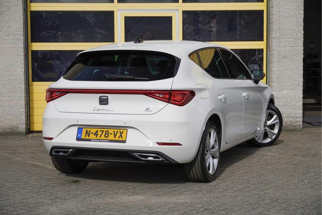 Seat LEON 1.4 TSI 150PK! Automaat eHybrid PHEV FR Business Intense BJ2021 Lmv 17" | Led V+A | Pdc | App-Connect | Navi | Virtual cockpit | Sfeerverlichting | Climate control | Cruise control | Sportstoelen | Verwarmd stuur/voorstoelen | SoH 89% + 2 laadkabels! – foto 8