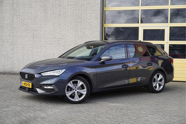Seat LEON Sportstourer 1.5 TSI 150PK! FR Business Intense BJ2021 Lmv 17" | Led V+A | Pdc | Elek. achterklep | Achteruitrijcamera | App-Connect | Navi | Virtual cockpit | Sfeerverlichting | Climate control | Cruise control | Sportstoelen | Sportstuur | Verwarmd stuur/voorstoelen – foto 2