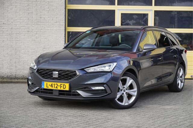Seat LEON Sportstourer 1.5 TSI 150PK! FR Business Intense BJ2021 Lmv 17" | Led V+A | Pdc | Elek. achterklep | Achteruitrijcamera | App-Connect | Navi | Virtual cockpit | Sfeerverlichting | Climate control | Cruise control | Sportstoelen | Sportstuur | Verwarmd stuur/voorstoelen – foto 3