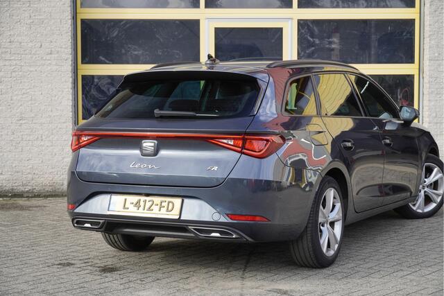 Seat LEON Sportstourer 1.5 TSI 150PK! FR Business Intense BJ2021 Lmv 17" | Led V+A | Pdc | Elek. achterklep | Achteruitrijcamera | App-Connect | Navi | Virtual cockpit | Sfeerverlichting | Climate control | Cruise control | Sportstoelen | Sportstuur | Verwarmd stuur/voorstoelen – foto 7