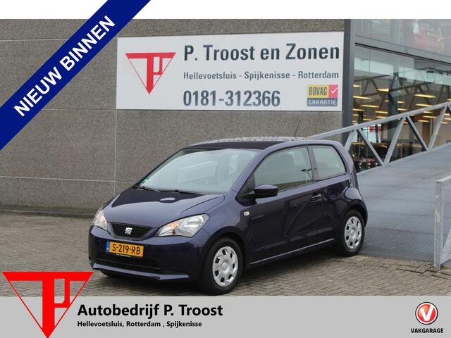 Seat MII 1.0 Reference Navigatie/Parkeersensoren/Airco/Bluetooth/Elektrische ramen/Centrale vergrendeling