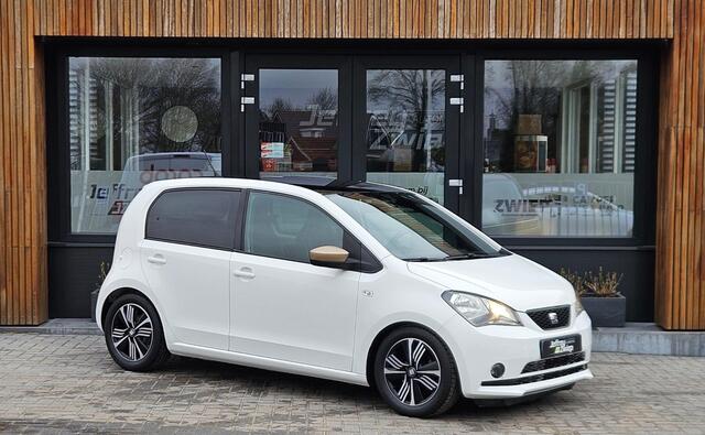 Seat MII 1.0 Mii by Cosmopolitan lichtmetaal. leer/alcantara. parkeer sensor.
