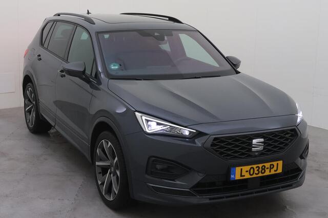 Seat Tarraco 1.5 TSI FR Business Intense DSG/ Metallic/ Digitale Cockpit/ Panoramadak/ Led/ 5P./ FR Int + Ext/ Elec.Achterklep/ Mem.Stoel/ Camera/ Parkeersensoren/ 20 lmv