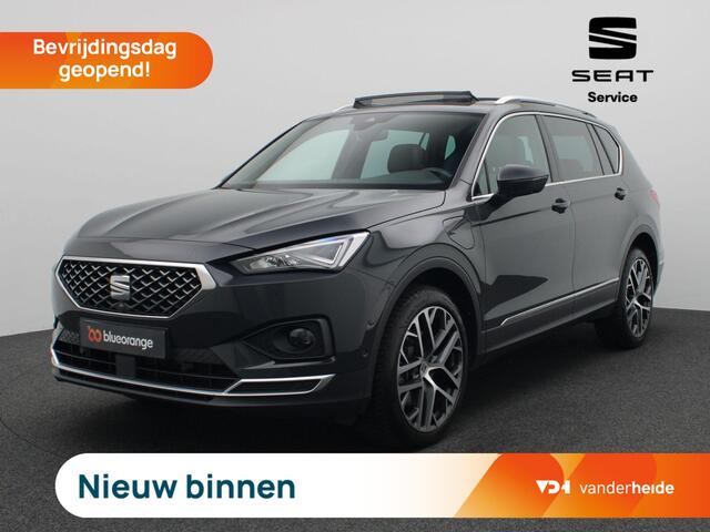 Seat Tarraco 1.4 TSI e-Hybrid PHEV Xperience 245PK DSG full led, trekhaak, adaptive cruise, 360gr. camera, alarm, stoelverwarming voor en achter, stuurwielverwarming, elek. bedienbare achterklep, side assist, keyless, 20" lichtmetaal