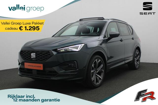 Seat Tarraco 1.4 TSI 245 pk DSG e-Hybrid PHEV FR | Panoramadak | Trekhaak | Leder | Geheugenstoelen | Adaptief onderstel | Rondomzicht camera