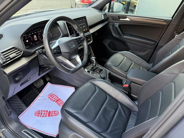 Seat Tarraco BWJ 2021 1.4 TSI e-Hybrid 150 PK PHEV Xcellence AUTOMAAT / APPLE CARPLAY / ANDROID AUTO / NAVI / CLIMA / ADAPTIVE CRUISE / LEDER / STOELVERW. / ELEKTRICHE ACHTERKLEP / CAMERA / LMV / PDC