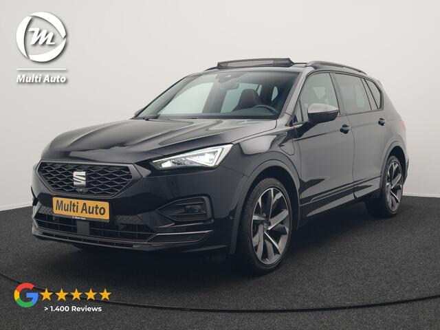 Seat Tarraco 1.4 TSI e-Hybrid FR Plug In Hybrid 245pk Dealer O.H PHEV | Panodak | Adaptive Cruise | Alcantara Sportstoelen Memory & Verwarmd | 360 Camera | Keyless | Apple Carplay | Stuur Verwarmd | Blis | Navigatie | Virtual | DAB | 20"LM |