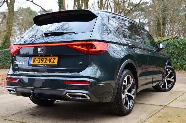 Seat Tarraco 1.5 TSI FR Automaat/Navi/Pdc/Ecc/Stoelverwarming/Leer/360°-camera/Achterbank verwarmd/Driver Assistance Pack/Volledig digitaal instrumentenpaneel/Trekhaak-Wegklapbaar/Privacy-Glass
