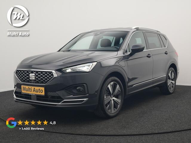 Seat Tarraco 1.4 TSI Xcellence Plug In Hybrid 245pk Dealer O.H PHEV | Trekhaak af Fabriek | Adaptive Cruise | Lederen Sportstoelen Memory | 360 Camera | Stuur & Stoelverwarming | Keyless | 19"L.M | Parkassist | Virtual |